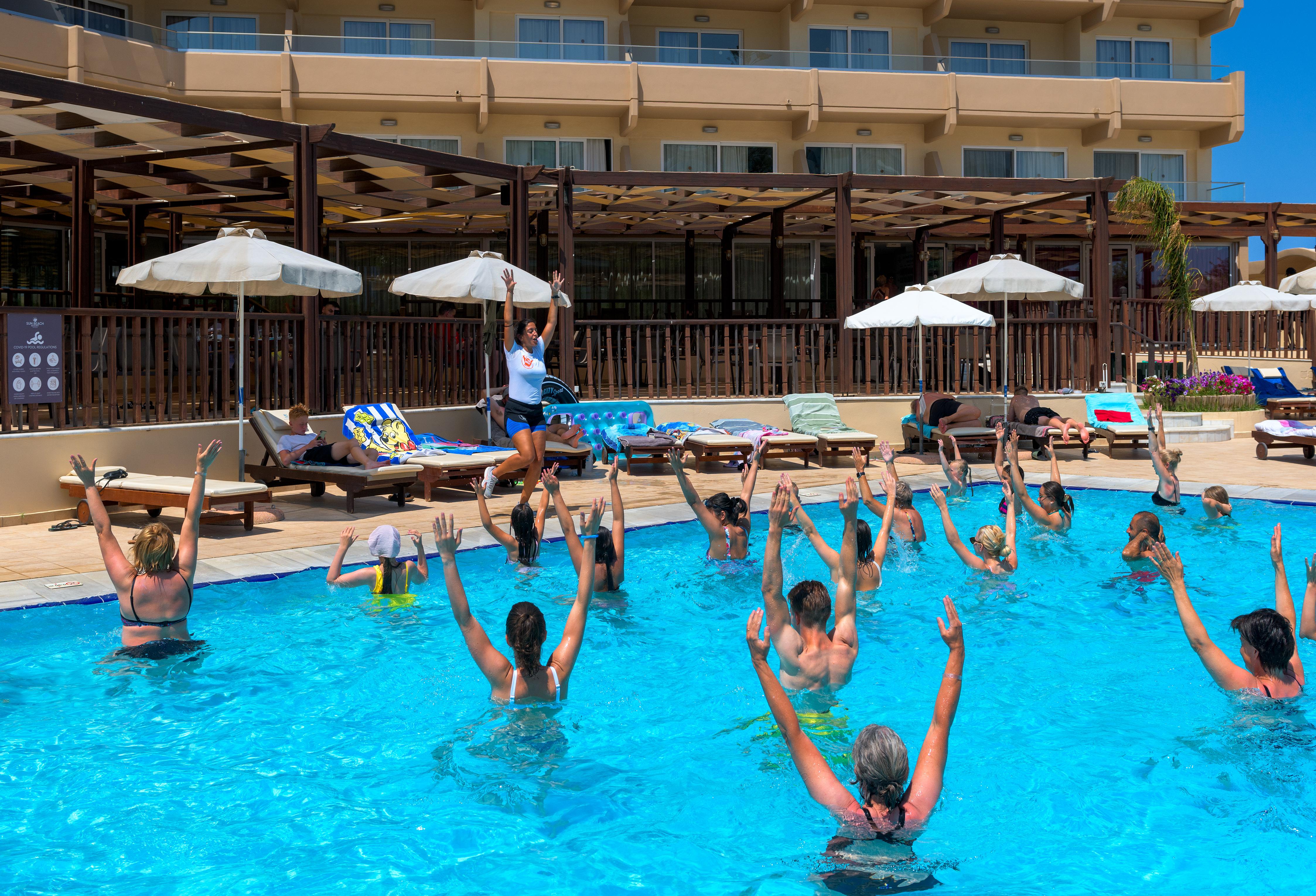 Sun Beach Resort Ialysos  Dış mekan fotoğraf